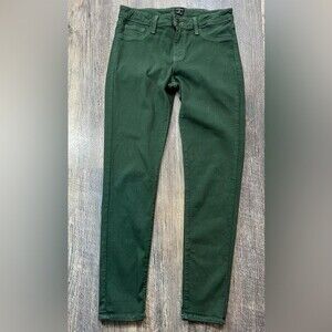 JUSTBLACK Green Denim Stretch Jeans Size 29